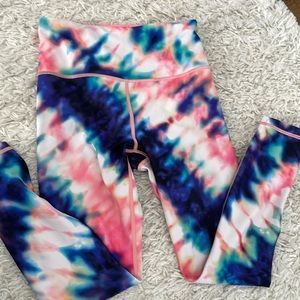 Athleta Elation Tie Dye 7/8 Tight XS